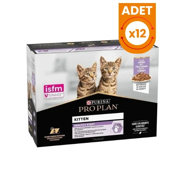 Pro Plan Kitten Hindili Pouch Yavru Konserve Kedi Maması