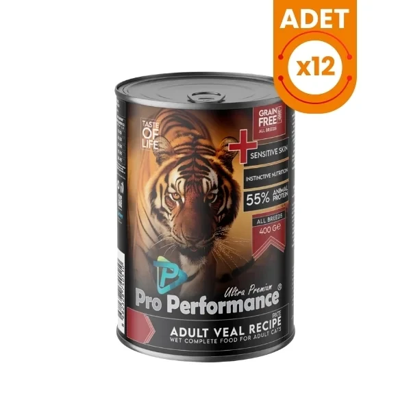 Pro Performance Ultra Premium Dana Etli Yetişkin Konserve Kedi Maması
